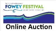 The Fowey Festival Online Winter Auction ends today, Sunday 4th December 